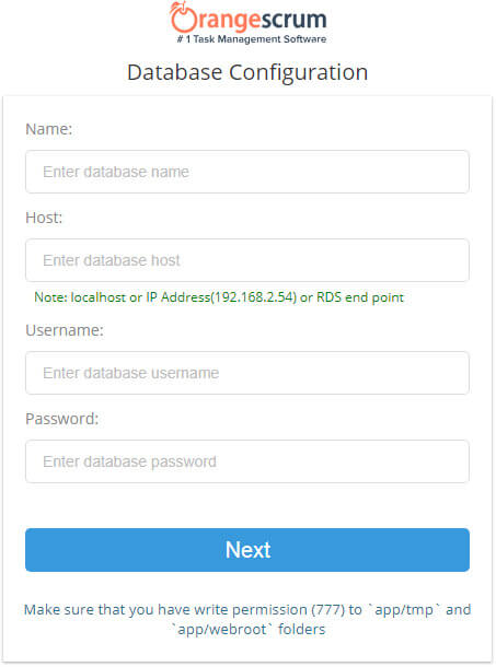 Database Configuration