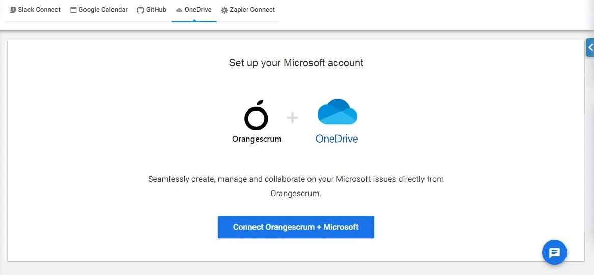 OneDrive Integration